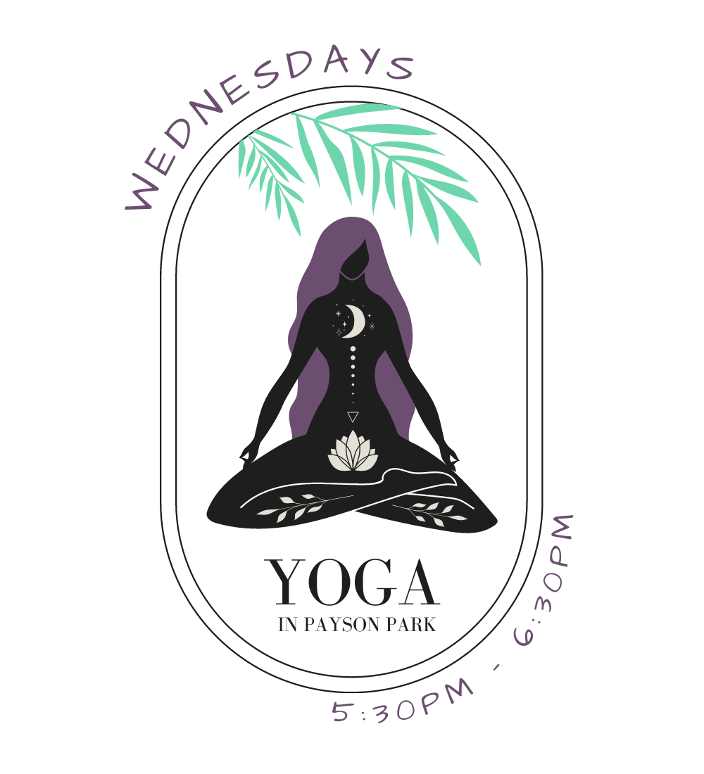 Ashley Flowers Outdoor Yoga in Portland Maine Fresh Air Yoga in Payson Park